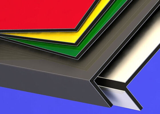 Panel compuesto de aluminio FEVE de alto brillo ALUDONG con durabilidad