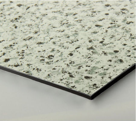 Embalaje seguro 3 mm de grano de mármol ACM / ACP PE PVDF recubrimiento, fácil limpieza y resistente a los arañazos para la cocina Backsplash en stock