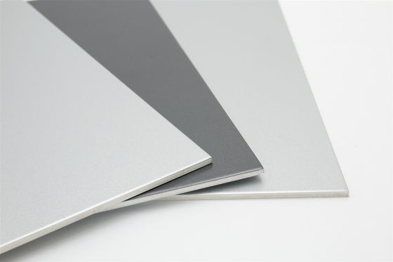 el panel compuesto de aluminio incombustible de 1220*2440*4m m PVDF para la pared buillding el claddding y de cortina