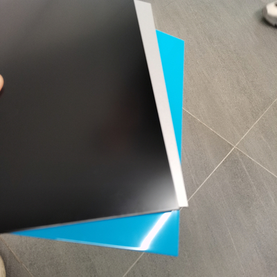 el panel compuesto de aluminio de capa ACP de 3m m PE cubre para la decoración interior